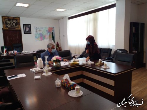  برگزاری ملاقات عمومی فرماندار گمیشان