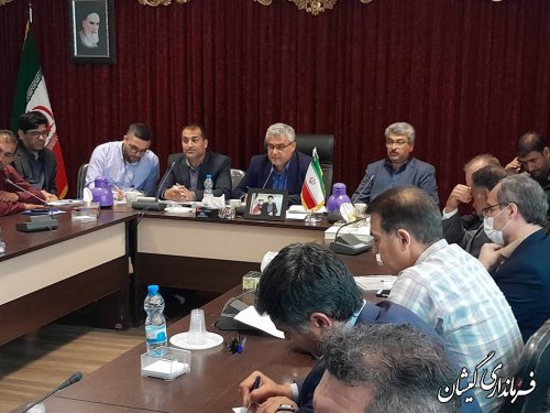 برگزاری جلسه کمیته برنامه‌ریزی شهرستان گمیشان 