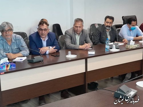 برگزاری جلسه کمیته برنامه‌ریزی شهرستان گمیشان 