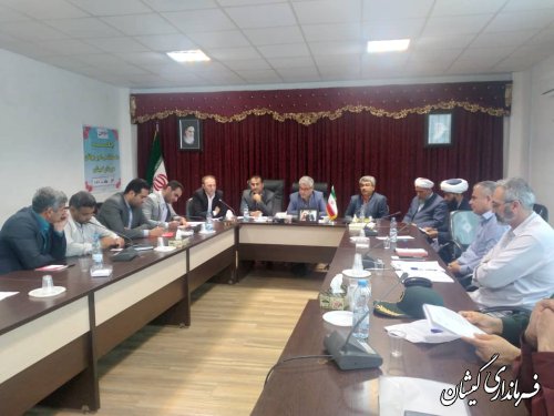 برگزاری دومین جلسه ستاد ساماندهی امور جوانان شهرستان گمیشان 