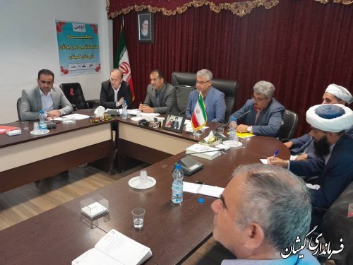 برگزاری دومین جلسه ستاد ساماندهی امور جوانان شهرستان گمیشان 