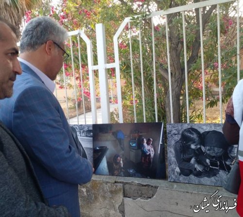 حضور سقلی فرماندار گمیشان در پیاده روی همگانی