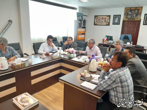 برگزاری سومین جلسه شورای آرد و نان شهرستان گمیشان