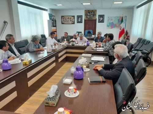 برگزاری سومین جلسه شورای آرد و نان شهرستان گمیشان