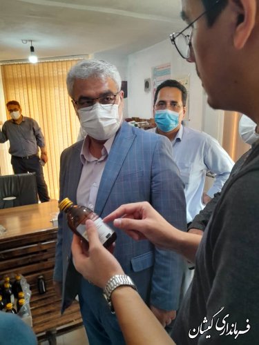 بازدید سقلی فرماندار گمیشان از مرکز درمانی ترک اعتیاد گمیش تپه