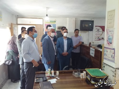 بازدید سقلی فرماندار گمیشان از مرکز درمانی ترک اعتیاد گمیش تپه