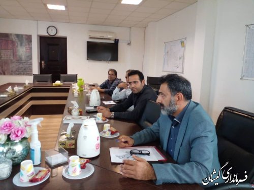 برگزاری جلسه بررسی مشکلات روستای صفا ایشان