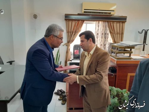 تقدیر و تشکر فرماندار گمیشان از قضات و ریاست دادگستری شهرستان 