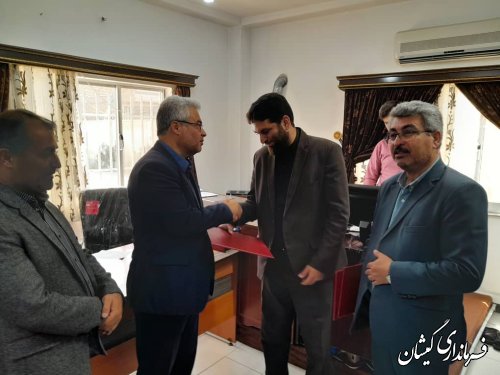 تقدیر و تشکر فرماندار گمیشان از قضات و ریاست دادگستری شهرستان 