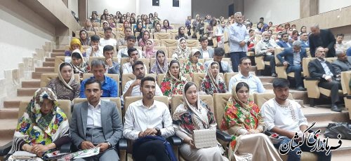 برگزاری جشن ازدواج آسان در شهرستان گمیشان