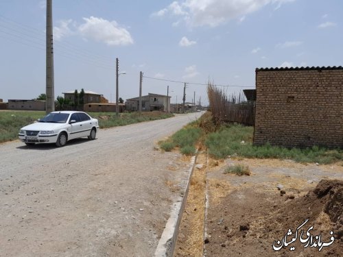 بازدید فرماندار گمیشان از روستاهای بصیر آباد، مراد بردی و کوسلی
