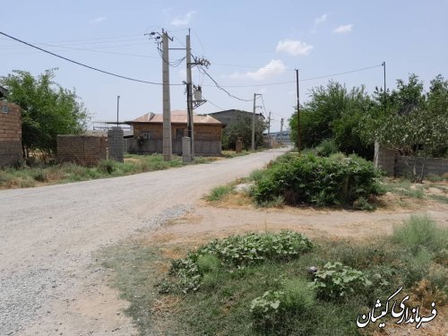 بازدید فرماندار گمیشان از روستاهای بصیر آباد، مراد بردی و کوسلی