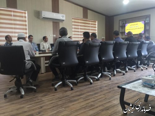 برگزاری شورای آموزش و پرورش شهرستان گمیشان 