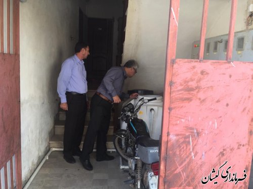 بازدید فرماندار گمیشان از سایت مسکن مهر گمیش تپه 