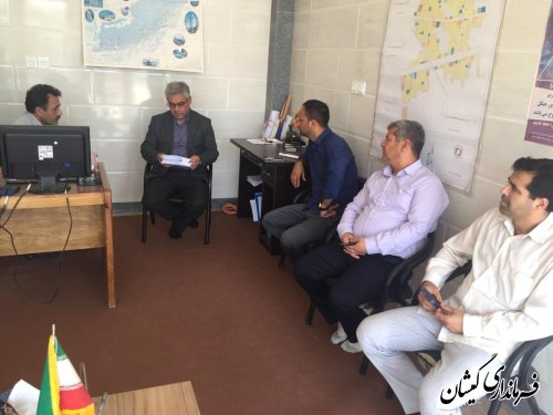 بازید فرماندار از روستای قرنجیک خواجه خان