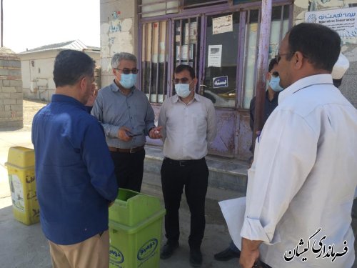 حضور فرماندار در روستای قلعه جیق بزرگ 