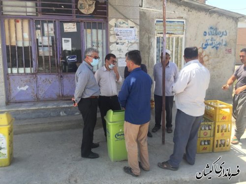 حضور فرماندار در روستای قلعه جیق بزرگ 