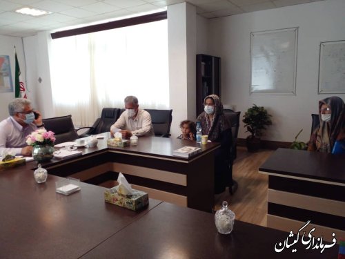 برگزاری ملاقات عمومی فرماندار گمیشان 