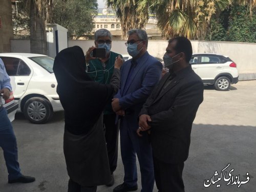 حضور فرماندار در همایش علمی و آموزشی امنیت زیستی و راههای پشگیری از سفیدک میگو