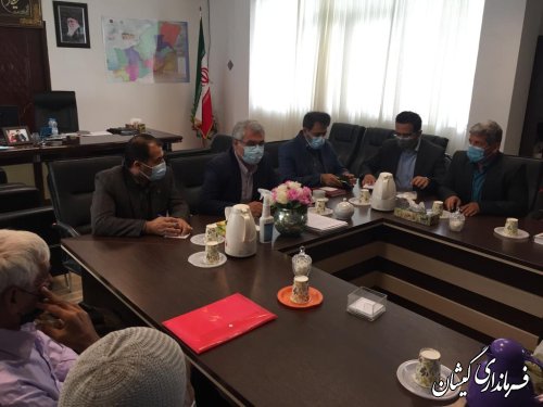 برگزاری جلسه احداث چمن مصنوعی روستاهای آرخ بزرگ، بصیر آباد، قلعه توماجلر و قرنجیک خواجه خان 