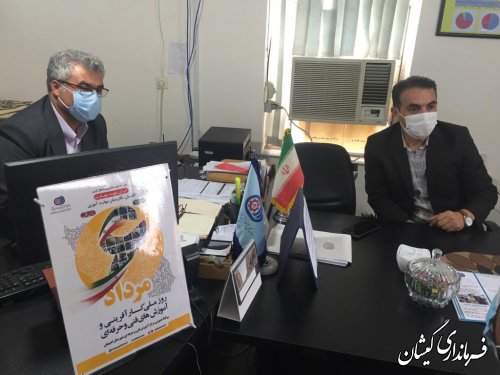 بازدید فرماندار گمیشان از مرکز آموزش فنی و حرفه ای شهرستان 