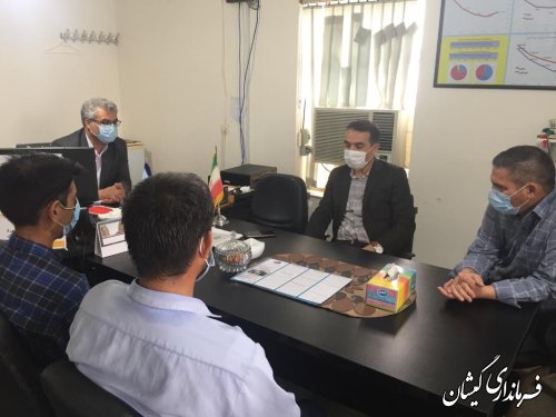 بازدید فرماندار گمیشان از مرکز آموزش فنی و حرفه ای شهرستان 