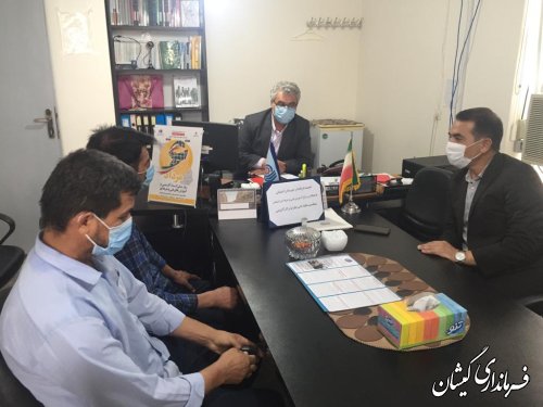 بازدید فرماندار گمیشان از مرکز آموزش فنی و حرفه ای شهرستان 