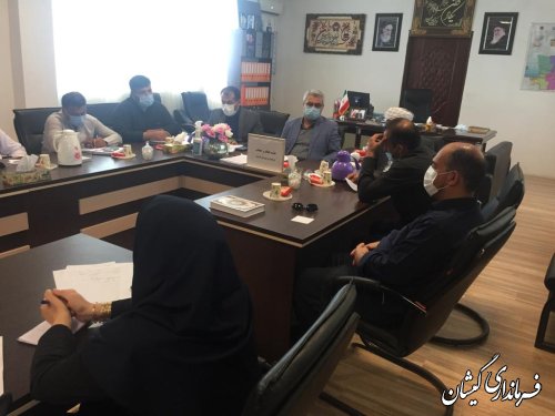 برگزاری جلسه عفاف و حجاب با  حضور فرماندار گمیشان