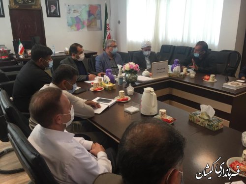 برگزاری جلسه عفاف و حجاب با  حضور فرماندار گمیشان