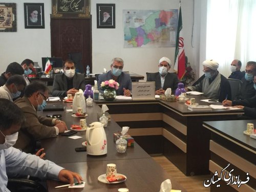 برگزاری جلسه ستاد امر به معروف و نهی از منکر شهرستان گمیشان