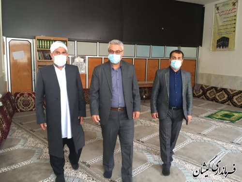بازدید فرماندار گمیشان از ادارات شهرستان 