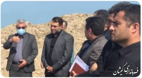 بازدید مدیر کل امنیتی انتظامی استانداری گلستان از سواحل شهرستان گمیشان
