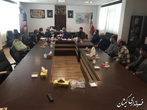 معارفه دبیر ستاد امر به معروف و نهی از منکر شهرستان گمیشان 