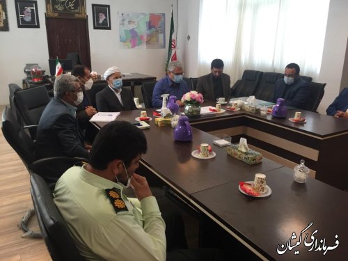 معارفه دبیر ستاد امر به معروف و نهی از منکر شهرستان گمیشان 