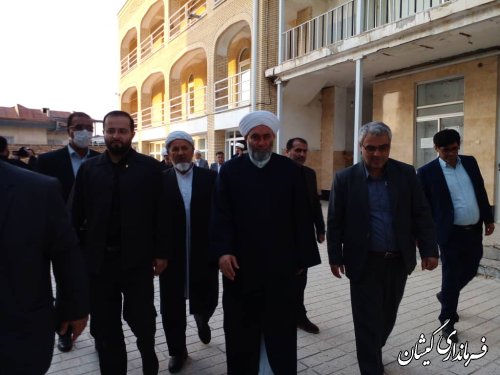 حضور شیخ دکتر خالد عبدالوهاب ملا در شهرستان گمیشان 