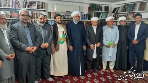 حضور شیخ دکتر خالد عبدالوهاب ملا در شهرستان گمیشان 