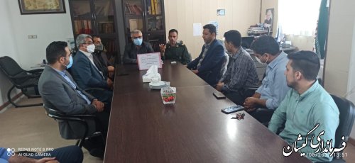 حضور فرماندار گمیشان در نشست تبیینی گرامیداشت روز مقاومت اسلامی 