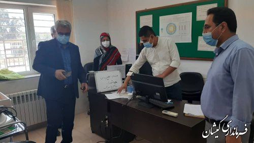 بازدید فرماندار گمیشان از روستاهای شهرستان 