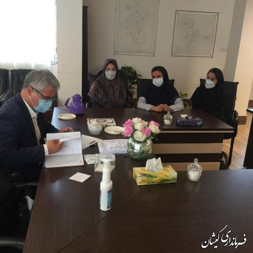 برگزاری ملاقات عمومی فرماندار گمیشان 