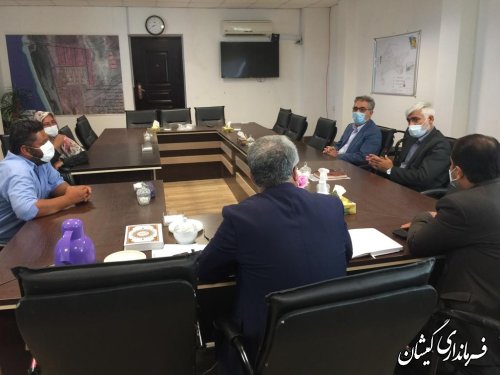 برگزاری ملاقات عمومی فرماندار گمیشان 