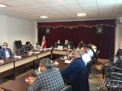 برگزاری شورای مبارزه با مواد مخدر شهرستان گمیشان 