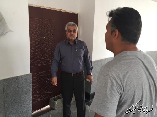 بازدید فرماندار گمیشان از مجتمع فرهنگی گمیش تپه 