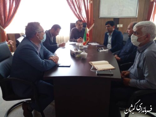 برگزاری جلسه تعیین تکلیف واگذاری غرفه های خود اشتغالی گمیش تپه
