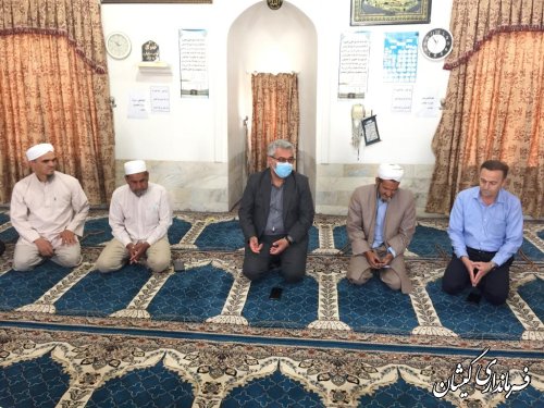 نشست فرماندار گمیشان با دهیاران بخش گلدشت