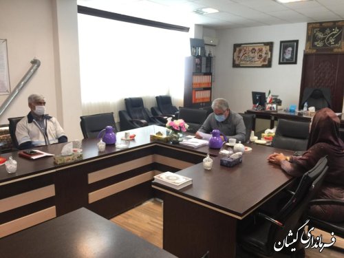 برگزاری ملاقات عمومی فرماندار گمیشان 