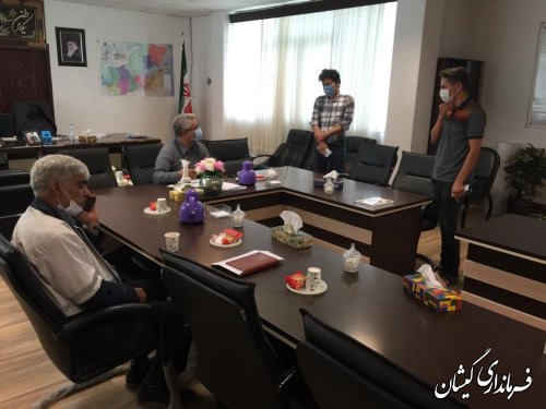 برگزاری ملاقات عمومی فرماندار گمیشان 