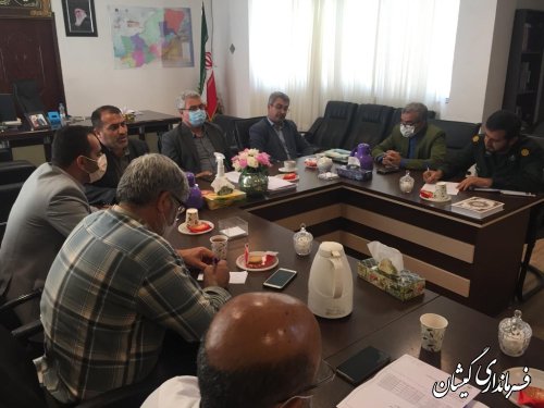 برگزاری جلسه فوق العاده هماهنگی برگزاری مراسم هفته دولت شهرستان
