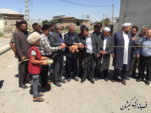 افتتاح طرح هادی و مسکن حمایتی روستای کملر