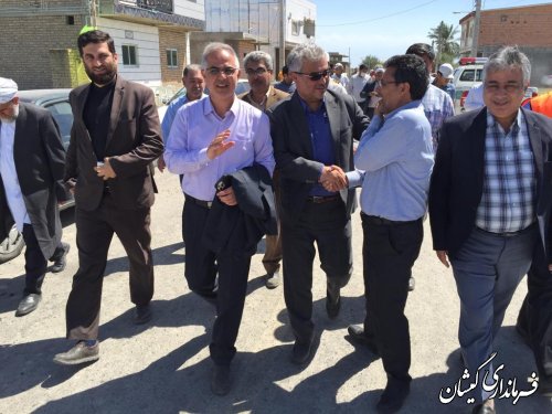 افتتاح راه روستایی قرمسه به چارقلی