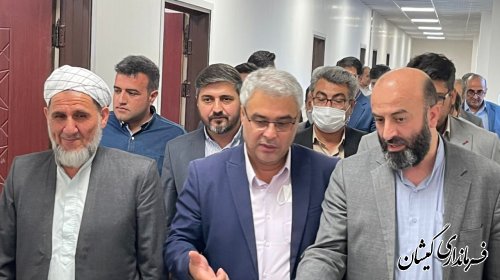 افتتاح مجتمع فرهنگی هنری اداری گمیش تپه